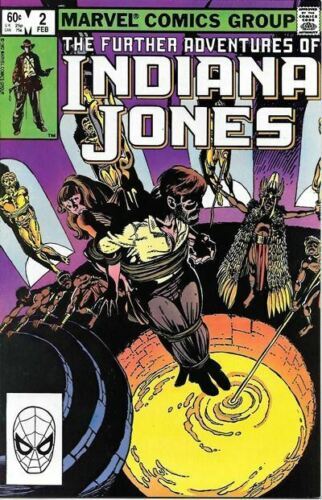 The Further Adventures of Indiana Jones Comic Book #2 Marvel 1983 FINE+ NEW - $2.50