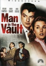 DVD Man in the Vault: William Campbell Karen Sharpe Anita Ekberg Mike Mazurki - £5.62 GBP
