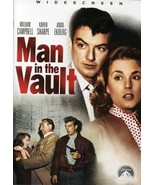 DVD Man in the Vault: William Campbell Karen Sharpe Anita Ekberg Mike Ma... - £5.68 GBP