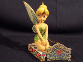 JIM SHORE DISNEY TRADITIONS TINKERBELL PIXIE DELIGHT - EXCELLENT - £15.53 GBP
