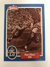 Pete Pihos (d. 2011) Signed Autographed 1988 Swell HOF Football Card - P... - $12.95