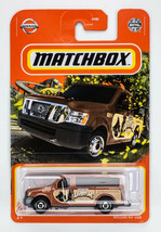 Matchbox Nissan Nv Passenger Van Brown New Zealand Fsc 2022 Matchbox #1 - £6.11 GBP