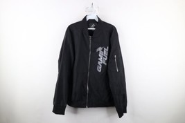 Streetwear Mens Large Spell Out Mountain Dew Game Fuel Full Zip Bomber J... - $89.05