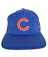 Chicago Cubs Baseball Hat Cap Vintage 80s Snapback Plain Logo Sports Spe... - $294.41 MXN