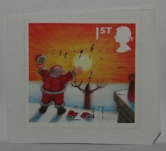 Vintage Stamps British Great Britain Uk England 1ST Class Christmas Stamp X1 B5 - £1.34 GBP