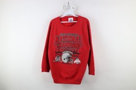 Vtg Mens Medium 2002 National Champs Ohio State University Football Sweatshirt - £38.99 GBP