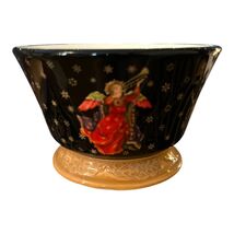 Raymond Waites “Festive Angels” Pedestal Bowl – Certified International ... - $14.40