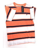 1 Count Nautica Boy&#39;s T Shirt Large Size 6 821 Orange 100% Cotton - $19.50