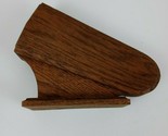 Vintage Chicago Cutlery Wooden Knife Block With Four Slots - £6.94 GBP