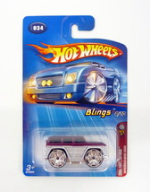 Hot Wheels Mercedes-Benz G500 #034 Blings 4/10 Silver Die-Cast Car 2005 - £3.18 GBP