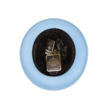 Bruno Capelo Hat Australian Wool Crushable Fedora Giovani UN120 Light Blue image 9
