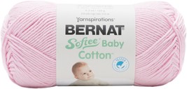 Spinrite Bernat Softee Baby Cotton Yarn-Petal - £16.67 GBP