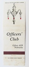 Offutt AFB Nebraska Officers&#39; Club 20 Strike Military Matchbook Cover Ma... - £1.40 GBP