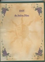 LUCE An Italian Place Menu Maryville Tennessee 1990&#39;s - £13.98 GBP