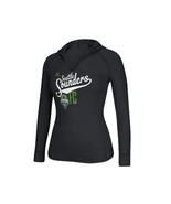 Adidas Women s Seattle Sounders FC Kick Sweep Hooded Long Sleeve T-Shirt... - $430.62 MXN