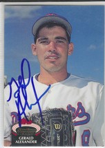 Gerald Alexander Auto - Signed Autograph 1992 Topps Stadium Club #185 - Rangers - £0.87 GBP