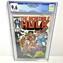Incredible Hulk #330 CGC 9.6 Todd McFarlane Doc Samson White Pages - $112.19