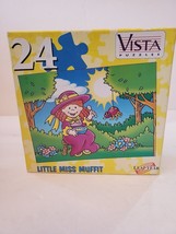 Vista Little Miss Muffit 24 Piece Jigsaw Puzzle 8.25&quot; x 11&quot; Leap Year Pu... - £3.97 GBP