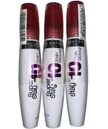 Pack OF 3 Maybelline New York Superstay 10 hour Stain Gloss #130 Refresh... - £15.51 GBP