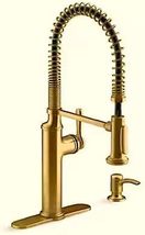 Kohler R10651-SD-2MB Sous Kitchen Faucet - Vibrant Moderne Brass - FREE ... - £187.76 GBP