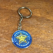 2018 Supporter United States Deputy Sheriff’s Association Goldtone Key Chain  –  - £5.36 GBP