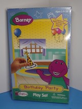 Vintage 1997 Barney Colorforms Play Set Birthday Party New and Sealed (B) - $44.54