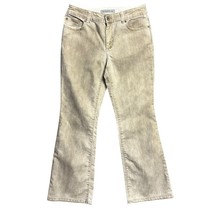 Chico&#39;s Platinum Denim Jeans Women 0.5 Short Ultimate Fit Flare Leg Mid Rise - $14.24