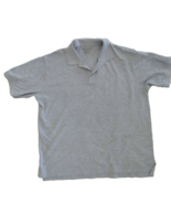 5.11 Tactical Series Mens Polo Shirt Gray Heathered Short Sleeve 100% Cotton 2XL - $18.26