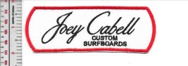 Vintage Surfing USA Joey Cabell Custom Surfboards Honolulu, Hawaii Prom Patch - £7.98 GBP