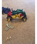 KNEX PARTS WITH ORANGE CARRY CASE NICE - $21.58 CAD