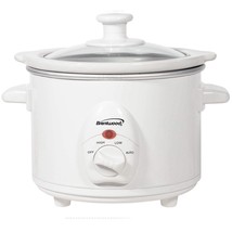 Brentwood 1.5 QT Slow Cooker in White - £60.56 GBP