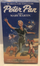 Peter Pan VHS Tape Mary Martin Sealed New Old Stock - £7.17 GBP