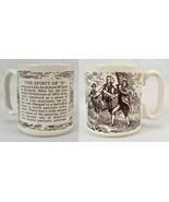 Vintage Spirit of 76 Seventy Six Coffee Mug Cup Patriotic Archibald Willard - £24.97 GBP
