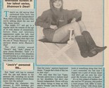 Jenny Lewis teen magazine pinup clipping pix Bop vintage teen idols boots - £2.75 GBP