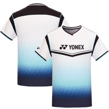 YONEX 23FW Men&#39;s Badminton T-Shirts Apparel Clothing Sports Marine NWT 233TS009M - £50.06 GBP
