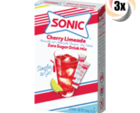 3x Packs Sonic Singles To Go Cherry Limeade Drink Mix - 6 Packets Each .... - £8.47 GBP