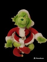 How the Grinch Stole Christmas Plush Santa Suit 15&quot; Beverly Hills Teddy Bear Co. - $14.85