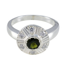 Natural Jewelry Tourmaline Weddings Rings For Easter Gift AU - £21.19 GBP