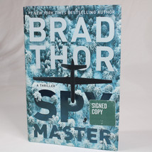 SIGNED Spymaster By Brad Thor 2018 Hardcover Book With Dust Jacket 1st Edition - £24.12 GBP