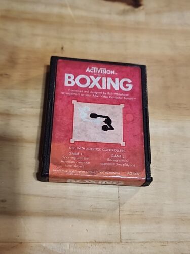 Boxing Atari 2600 Video Game Cartridge Activision Works Great  - $5.64