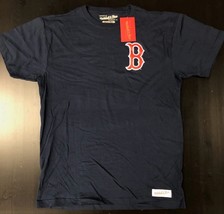 Boston Red Sox Adult Mitchell &amp; Ness Cooperstown Collection T-Shirt Medium NWT - £18.45 GBP