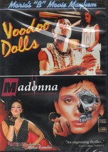 Voodoo Dolls &amp; Madonna (Dvd) *New* Maria&#39;s B Movie Mayhem Double Feature, Oop - £19.17 GBP