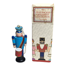 Avon Nutcracker Ornament Collection THE SOLDIER Wood 1984 Box Christmas Vintage - $12.86