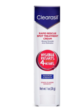 Clearasil Rapid Rescue Spot Treatment Cream with Benzoyl Peroxide for Acne Relie - £37.56 GBP