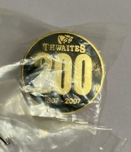 Thwaites 200 Years Black Metal Pin Badge vtd - £4.87 GBP