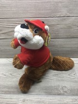 Buc-ee&#39;s 10&quot; Plush Beaver Mascot Stuffed Animal by JAAG with Shirt and C... - £11.60 GBP