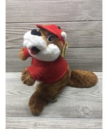 Buc-ee&#39;s 10&quot; Plush Beaver Mascot Stuffed Animal by JAAG with Shirt and C... - £11.89 GBP