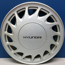 ONE 1990 Hyundai Excel # 55506 13" 15 Spoke Hubcap / Wheel Cover OEM 5296024220 - £11.96 GBP