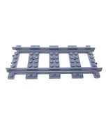 Lego ® - City Gray Train Railroad Track STRAIGHT X1 - $9.55