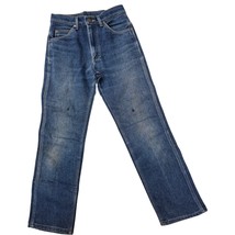 Vtg 90s Lee Jeans Blue Cotton Blend Denim Straight Leg  Sz 29 x 30 - $33.66